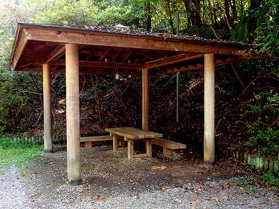 Gazebo in Hosono campsite