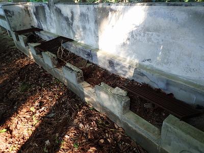 Fireplace of Kimimachizaka campsite