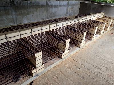 Fireplace in Chokai-no-shinrin wood park