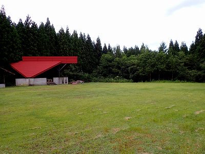 Tentsite 2 in Chokai-no-shinrin wood park