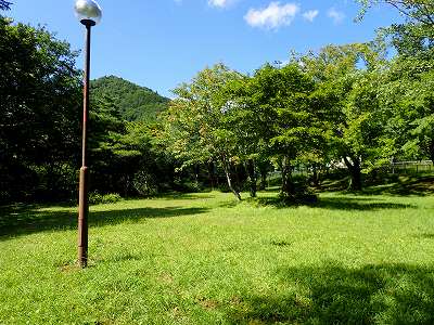 Tentsite 2 in Shichinohe-machi shinrin-koen campsite
