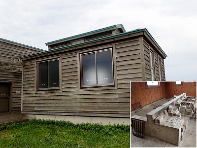 Fireplace of Tsubakiyama kaisuiyokujo campsite