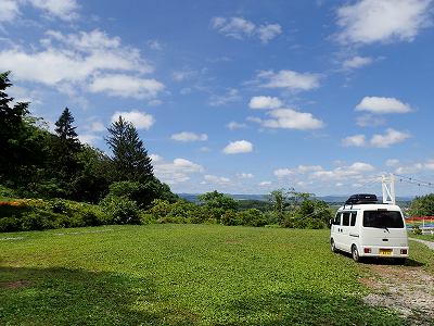 Mikasa-yama shizen-koen campsite