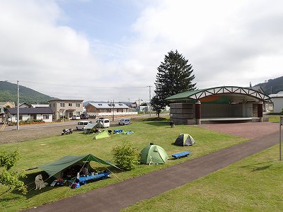 Nishiokoppe-mura shinrin-koen campsite