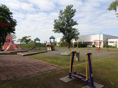 田島公園キャンプ場の遊具