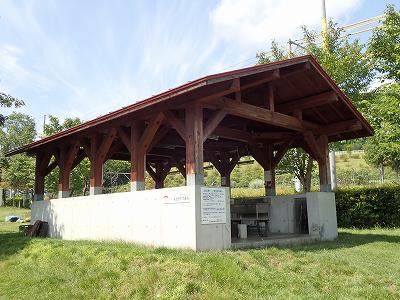 滝上町渓谷公園キャンプ場の炊事棟