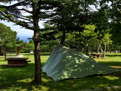 Wakkanai shinrin-koen campsite
