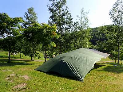 Sahoro-ko campsite