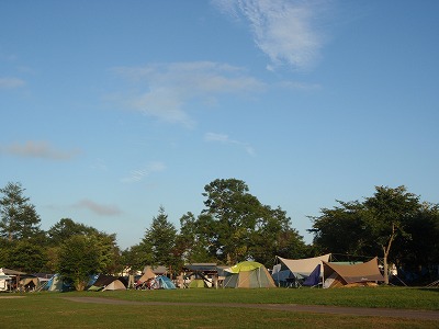 View of the campsite of Tsurui campsite