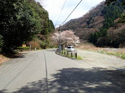 Entrance of the riverbed in Gijientei campsite