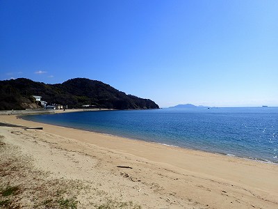 Okiura-hama in front of Okiura-beach