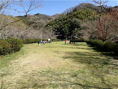 せせらぎ公園のサイト全景
