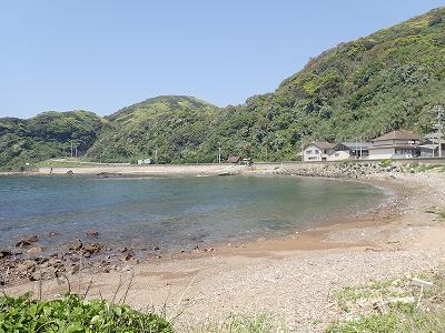 Beach of Chikuzen-oshima Tsuwase-kaigan