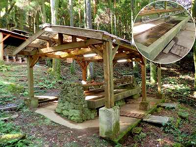 Cooking facility in Kitakyushu-shiritsu hobashira campsite