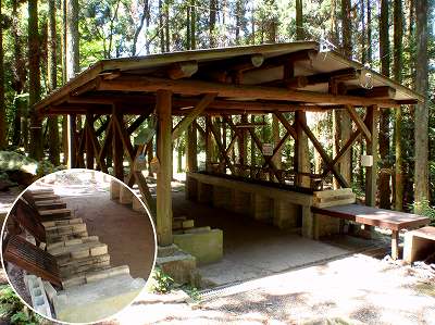 Cooking facility 2 in Kitakyushu-shiritsu hobashira campsite