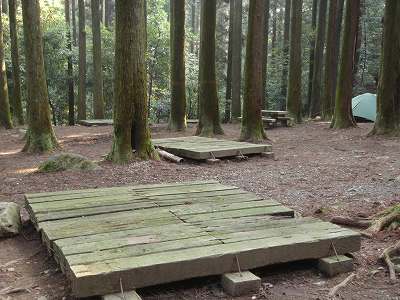 Hobashira shimin campsite 2015