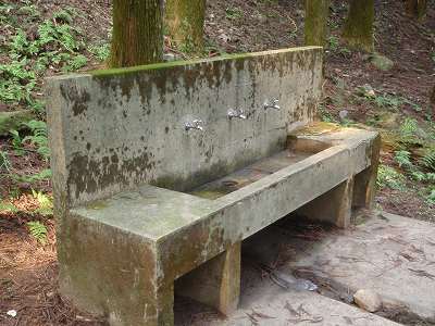 Cooking facility of Hobashira shimin campsite