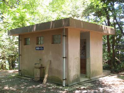 Toilet of Hobashira shimin campsite