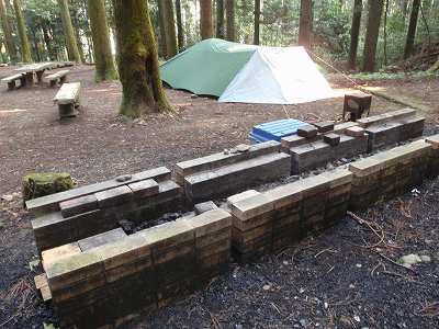 Fireplace 2 of Hobashira shimin campsite