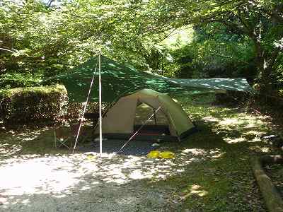 2010-June Hosshin-koen campsite