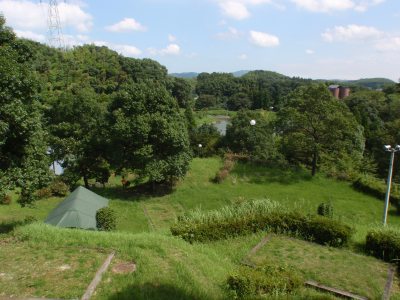 2016年7月の高田濃施山公園キャンプ場