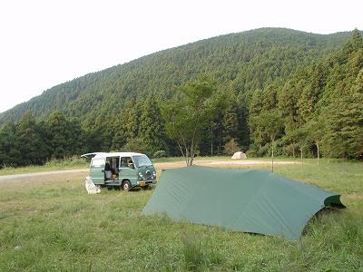 Snow day in Wakasugirakuen campsite