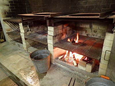 Fireplace of Yahazu-yama campsite
