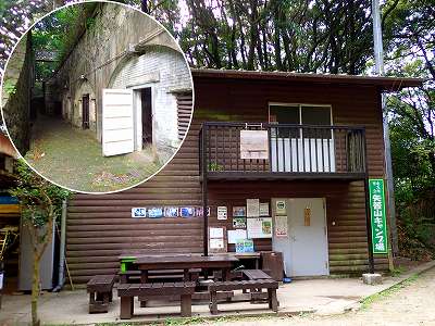 Administrator house in Yahazu-yama campsite