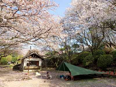Yoshii hyakunen-koen campsite