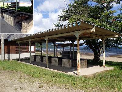 Fireplace of Seishoga-hama campsite