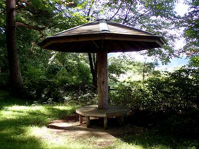 Gazebo in Seishoga-hama campsite