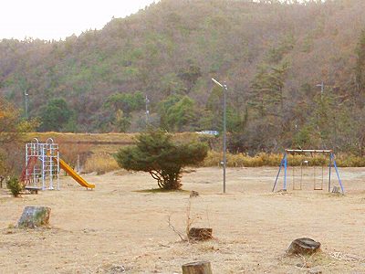 Playground equipment of Hongo ikoinomori campsite