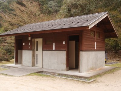 Flush Toilet of Nanbara-kyo campsite