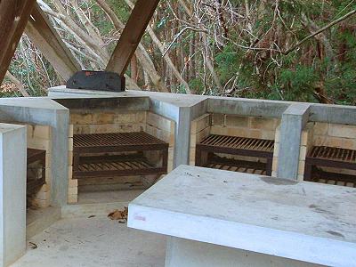 Fireplace of Syanteparuku-shinzan campsite