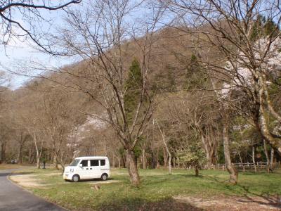 Hosomidani Tachino campsite Visited on 2016-Apr.