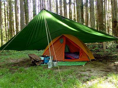 Hosomidani Tachino campsite Visited on 2024-May.