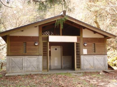 Toilet of Hosomidani Tachino campsite