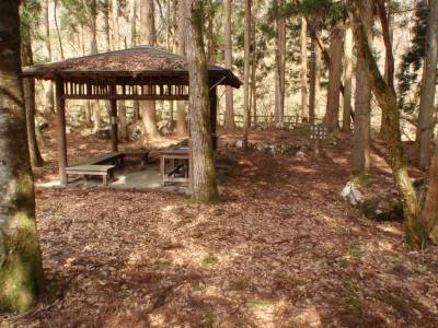 The second campsite of Hosomidani Tachino campsite
