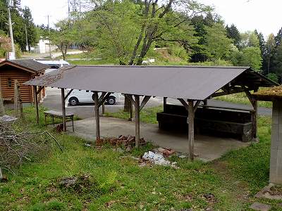 Cooking facility of Takataniyama hiroba