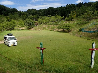 Visited on 2017-Aug. Daishi-yama shizen-koen campsite