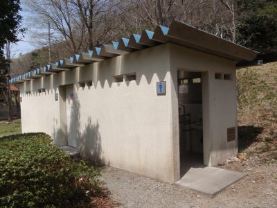Toilet of Furubokke shizen-koen campsite