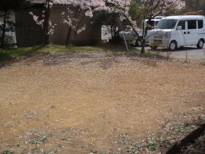 View of Kamoike-koen campsite