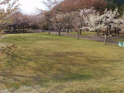 View of Kawashiro-koen campsite