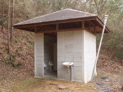 Toilet of Kenmin-hiroba campsite