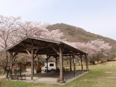 Gazebo of Kitaniyama campsite