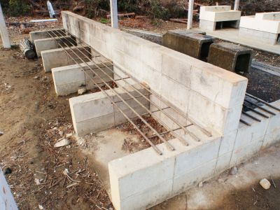 Fireplace of Makino-ooike campsite