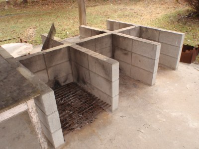 Fireplace of Okuyama campsite