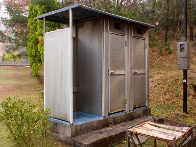 Toilet of Okuyama campsite