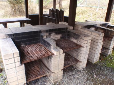 Fireplace of Sengen campsite
