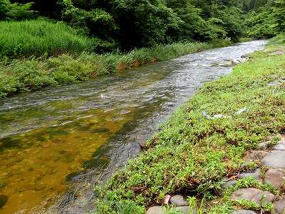 赤瀬ダム自由広場の洗い場